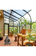 Electric Greenhouse Heater Fan - IPX4, Overheat Protection