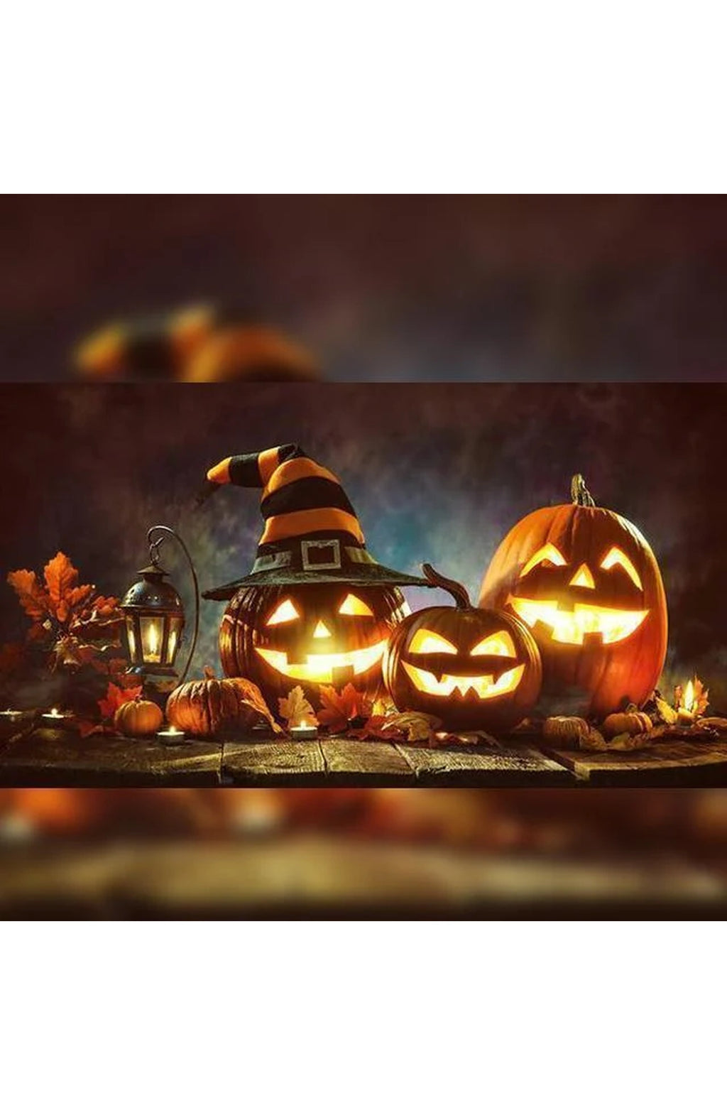 Sound-Activated Talking Pumpkin - Motion Halloween Decoration