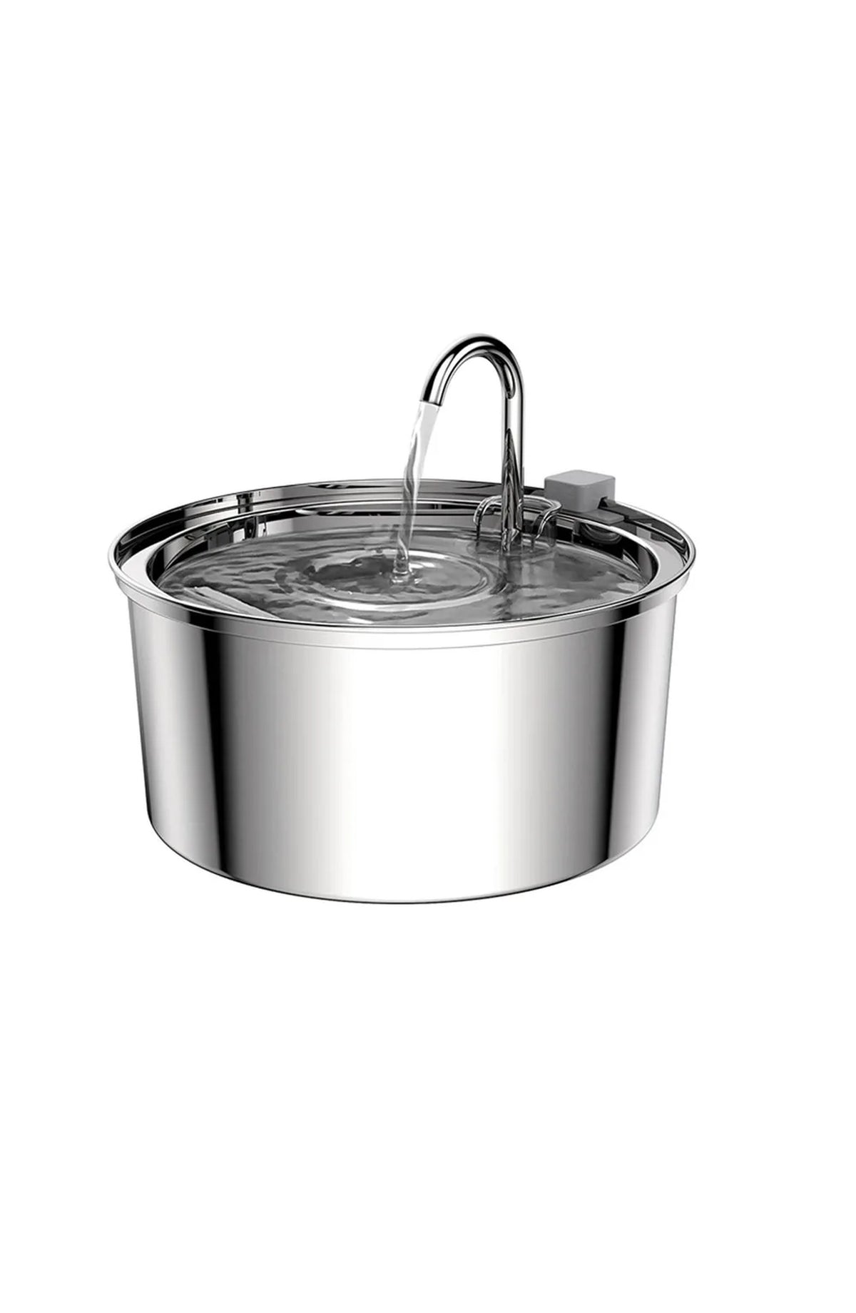 Cat Water Fountain Stainless Steel 3.2L, Quiet USB Pet Drinking Fountain