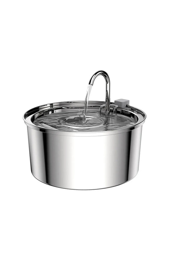 Cat Water Fountain Stainless Steel 3.2L, Quiet USB Pet Drinking Fountain