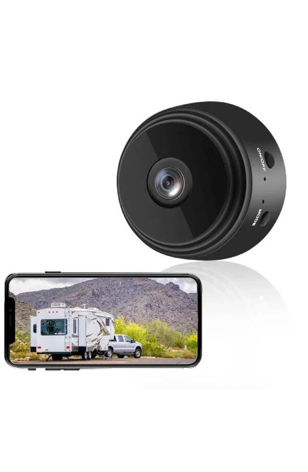 Wireless Backup Camera for RV, Truck and Trailer, HD with Night Vision