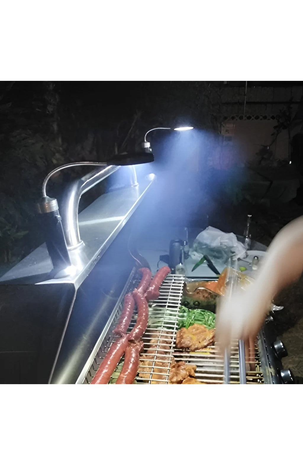Magnetic BBQ Grill Light - 360 Degree Gooseneck LED Lamp
