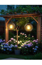 Outdoor Solar Hanging Lantern - Warm White Garden Light