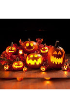 Sound-Activated Talking Pumpkin - Motion Halloween Decoration