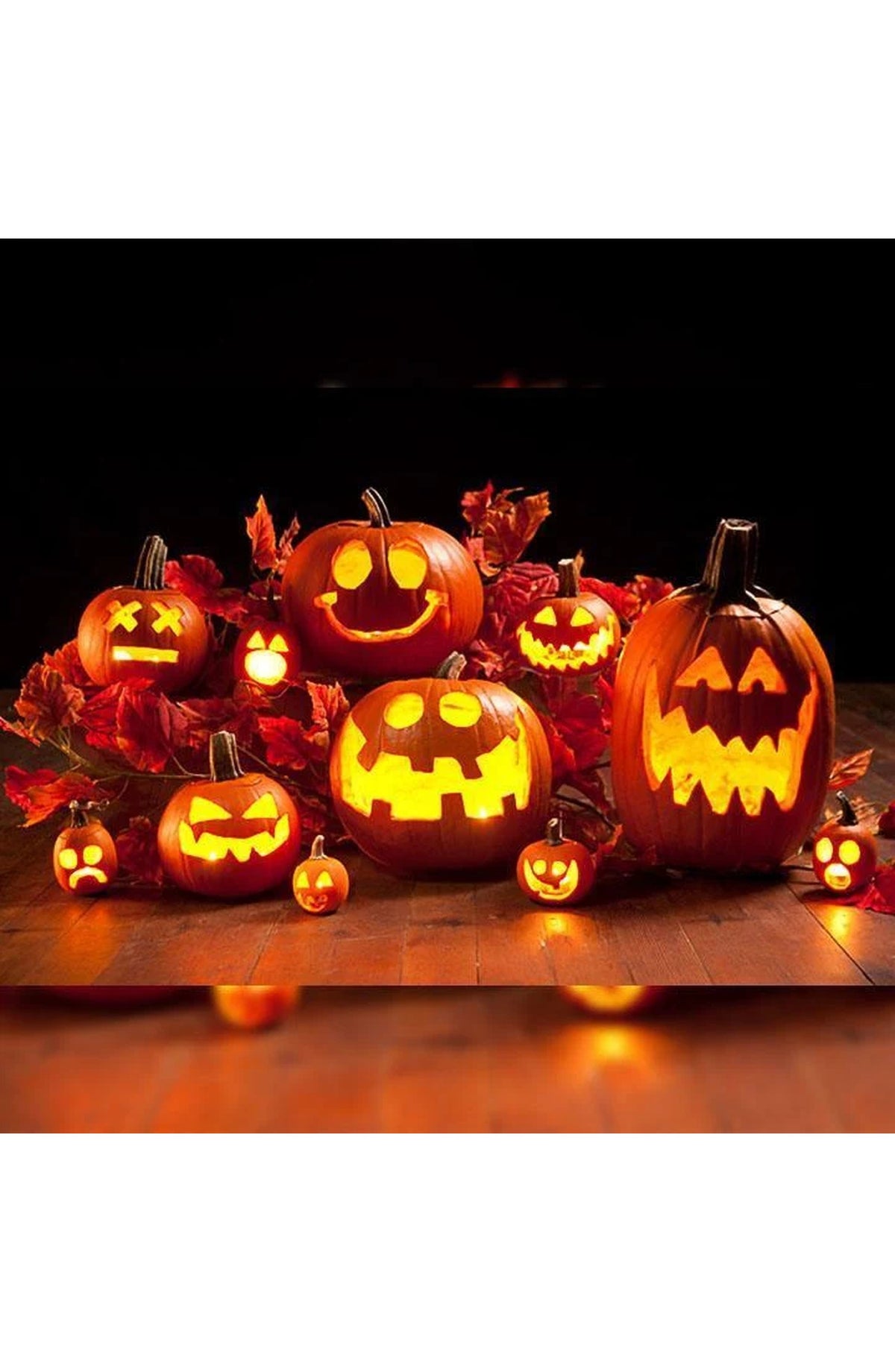 Sound-Activated Talking Pumpkin - Motion Halloween Decoration