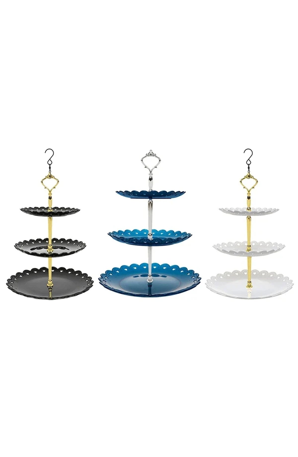 3-Tier Hanging Bird Feeder & Bird Bath Combo - Weatherproof