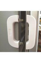 Refrigerator Lock, Adhesive Child Safety Latch for Fridge and Cabinets