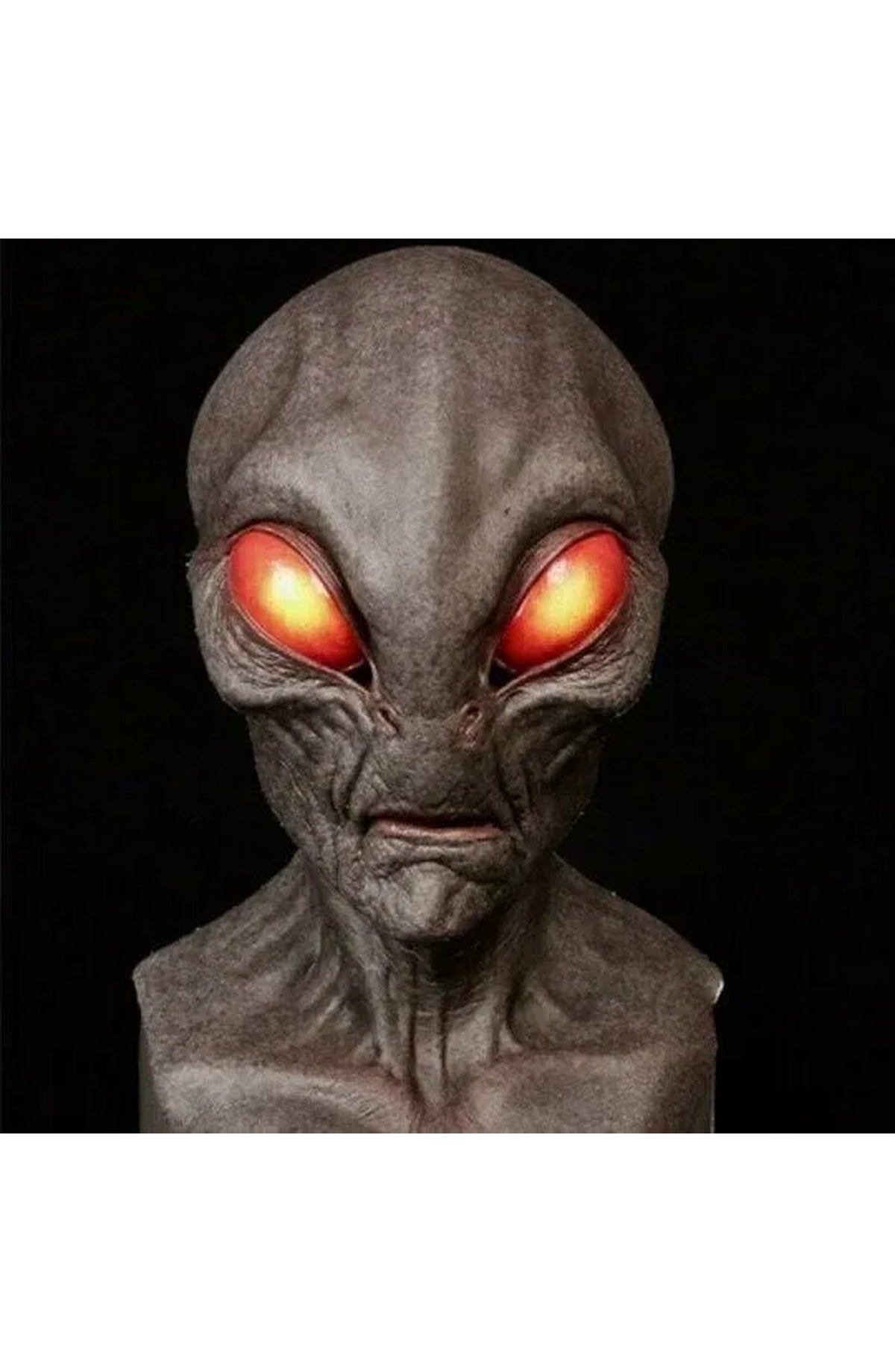 Alien Head Mask - Full Head Halloween Costume Mask