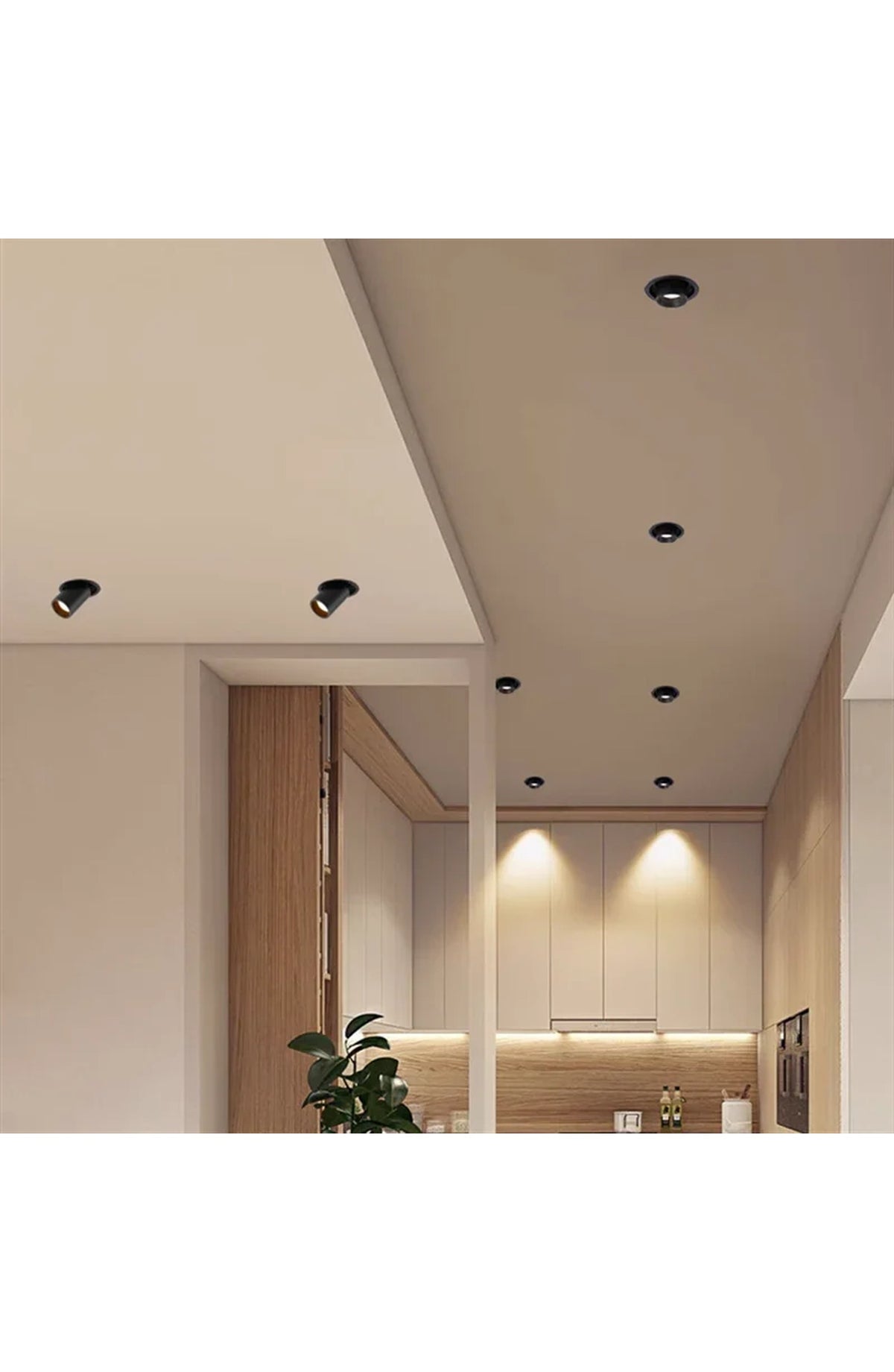 Adjustable LED Recessed Downlight - Dimmable, Die-Cast Aluminum