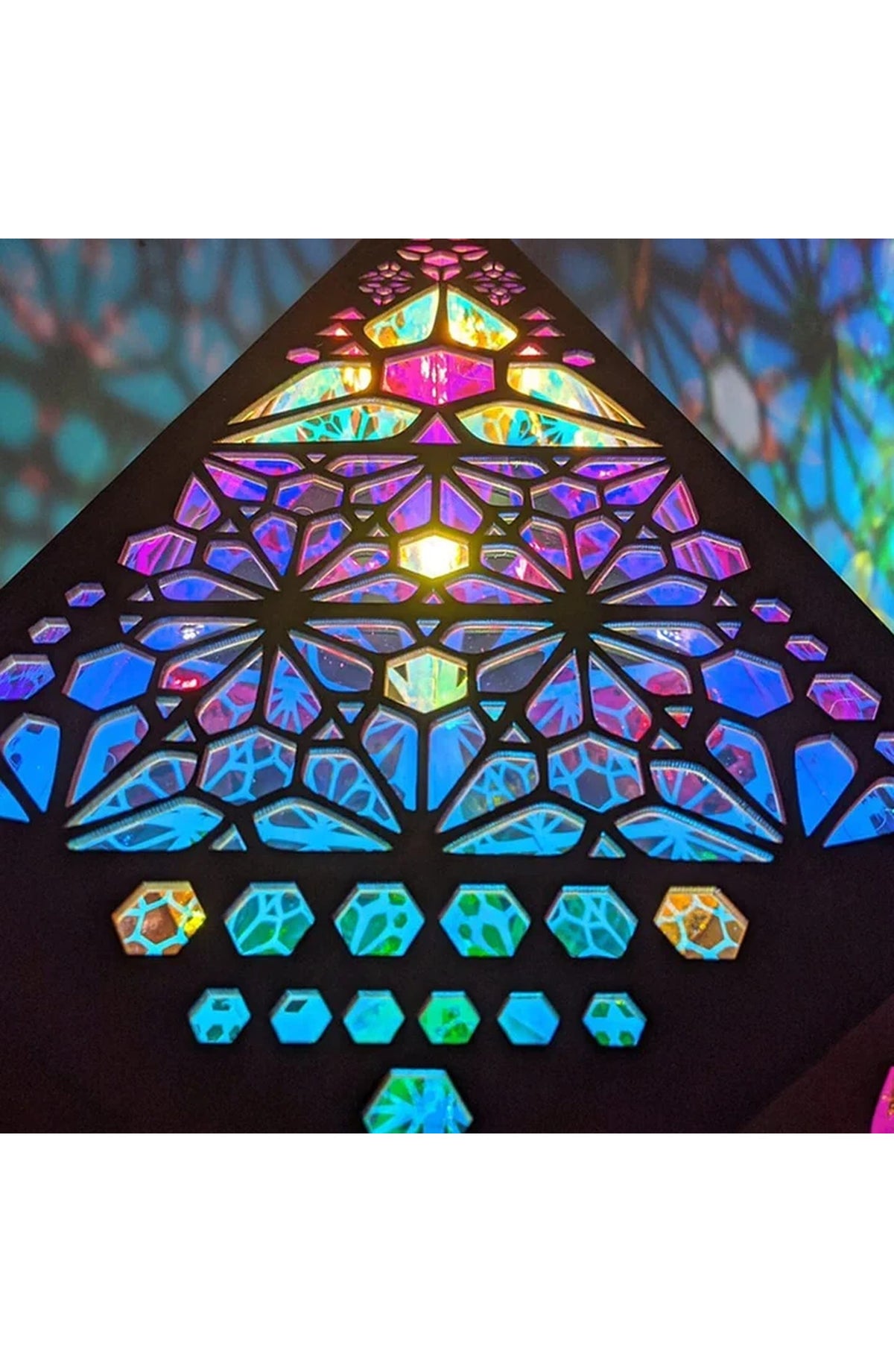 Bohemian Projection Lamp - Patterned Colour Night Light