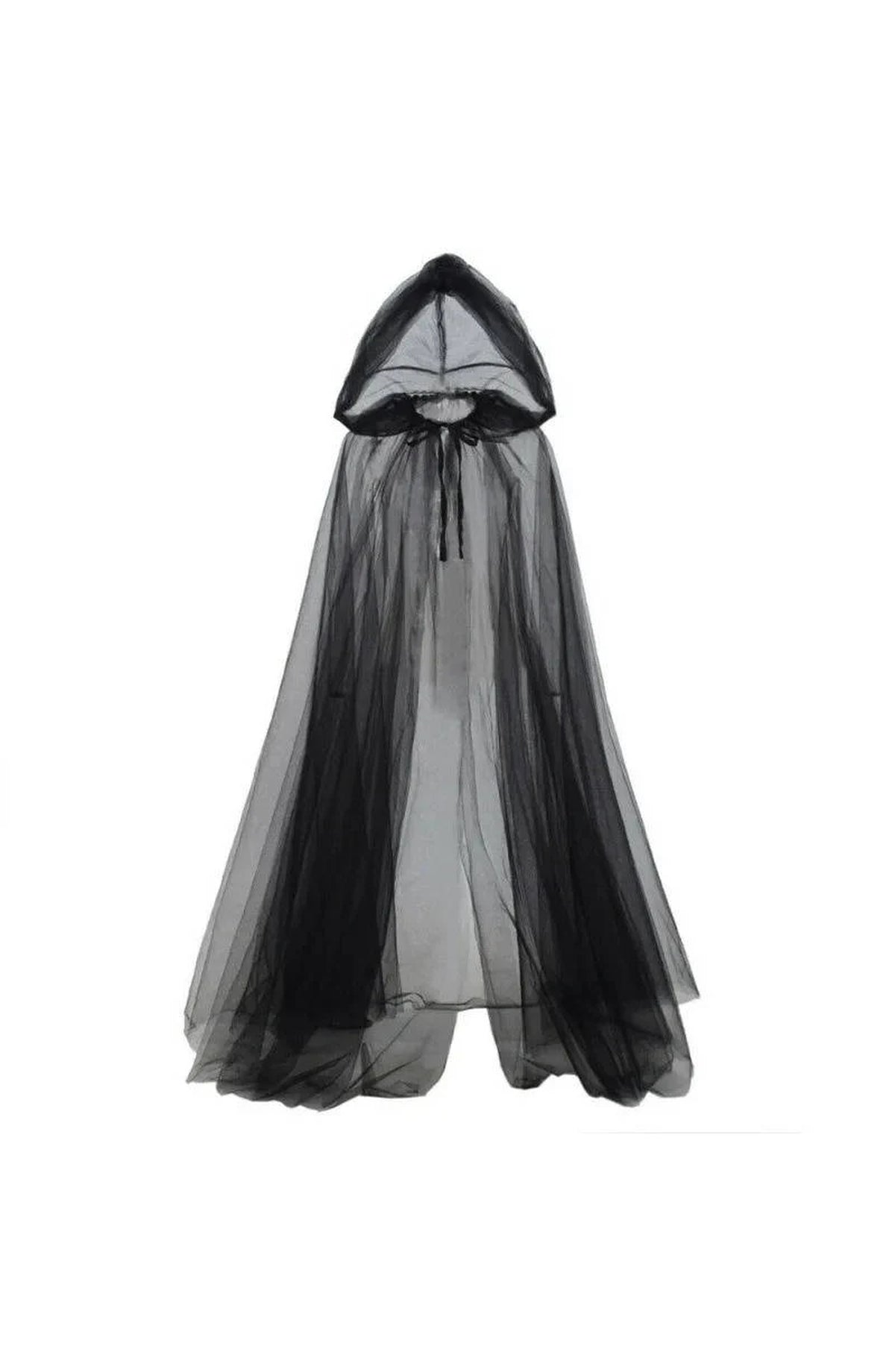 Witch Cloak Costume for Women - Hooded Halloween Robe