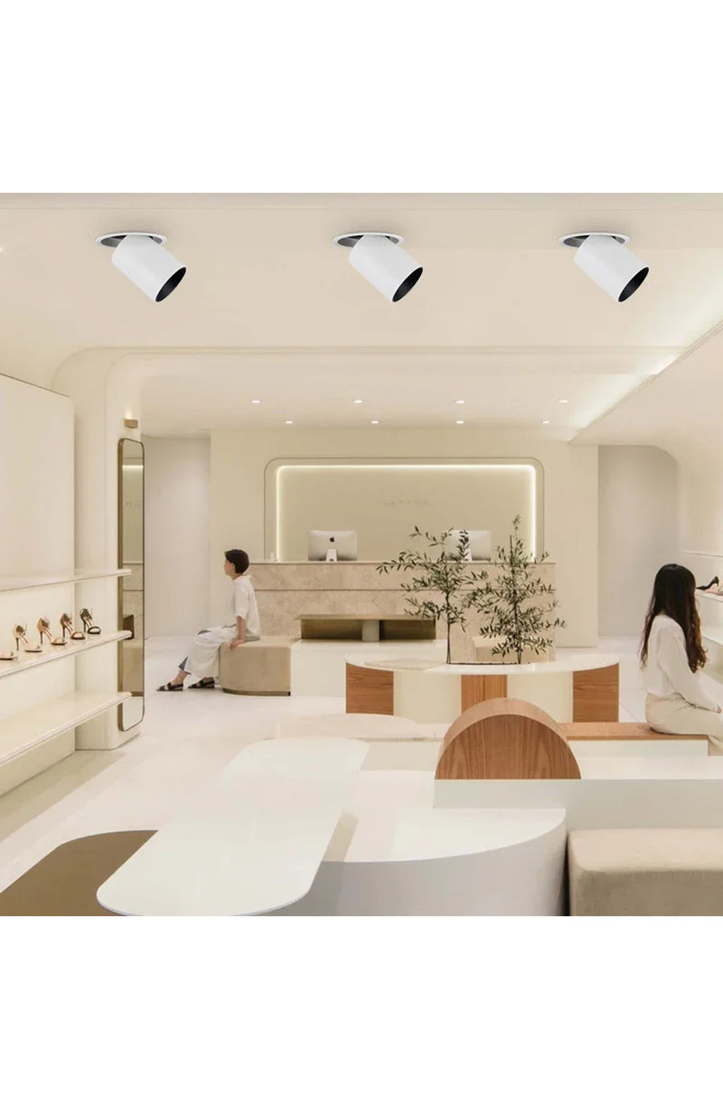 Adjustable LED Recessed Downlight - Dimmable, Die-Cast Aluminum