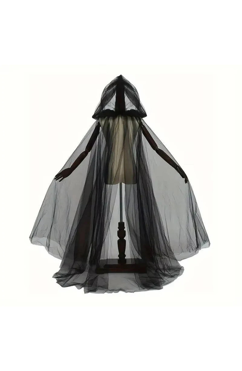 Witch Cloak Costume for Women - Hooded Halloween Robe