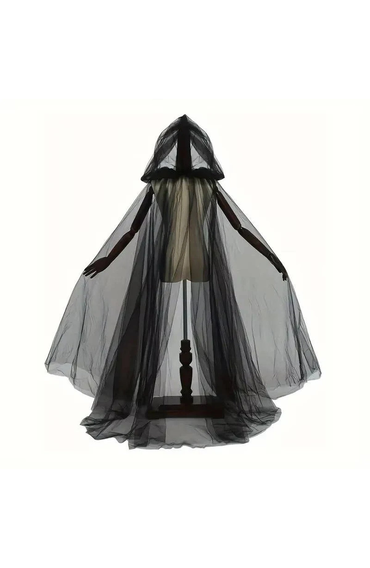 Witch Cloak Costume for Women - Hooded Halloween Robe