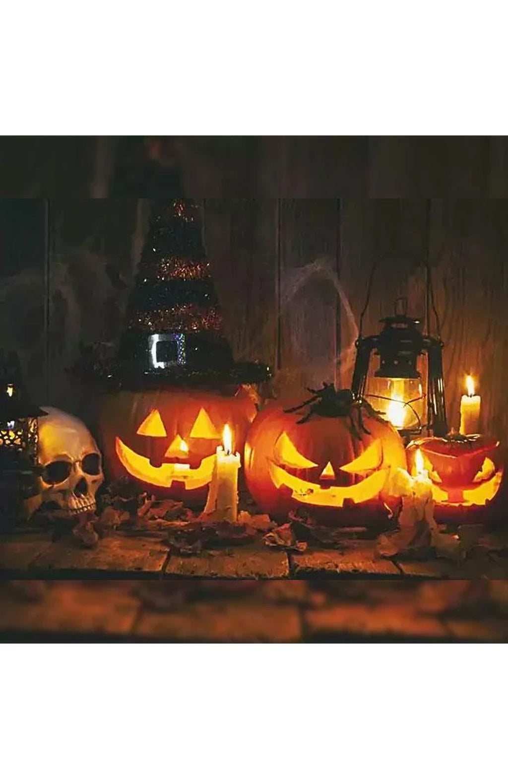Sound-Activated Talking Pumpkin - Motion Halloween Decoration