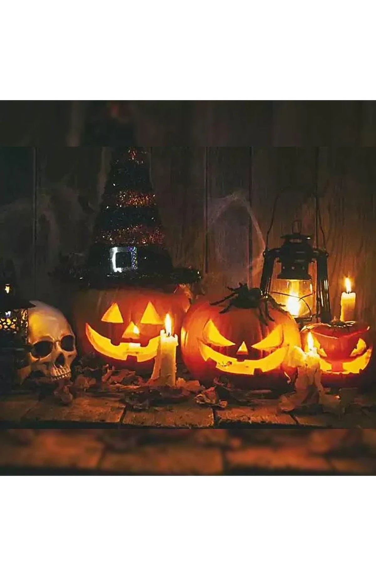 Sound-Activated Talking Pumpkin - Motion Halloween Decoration