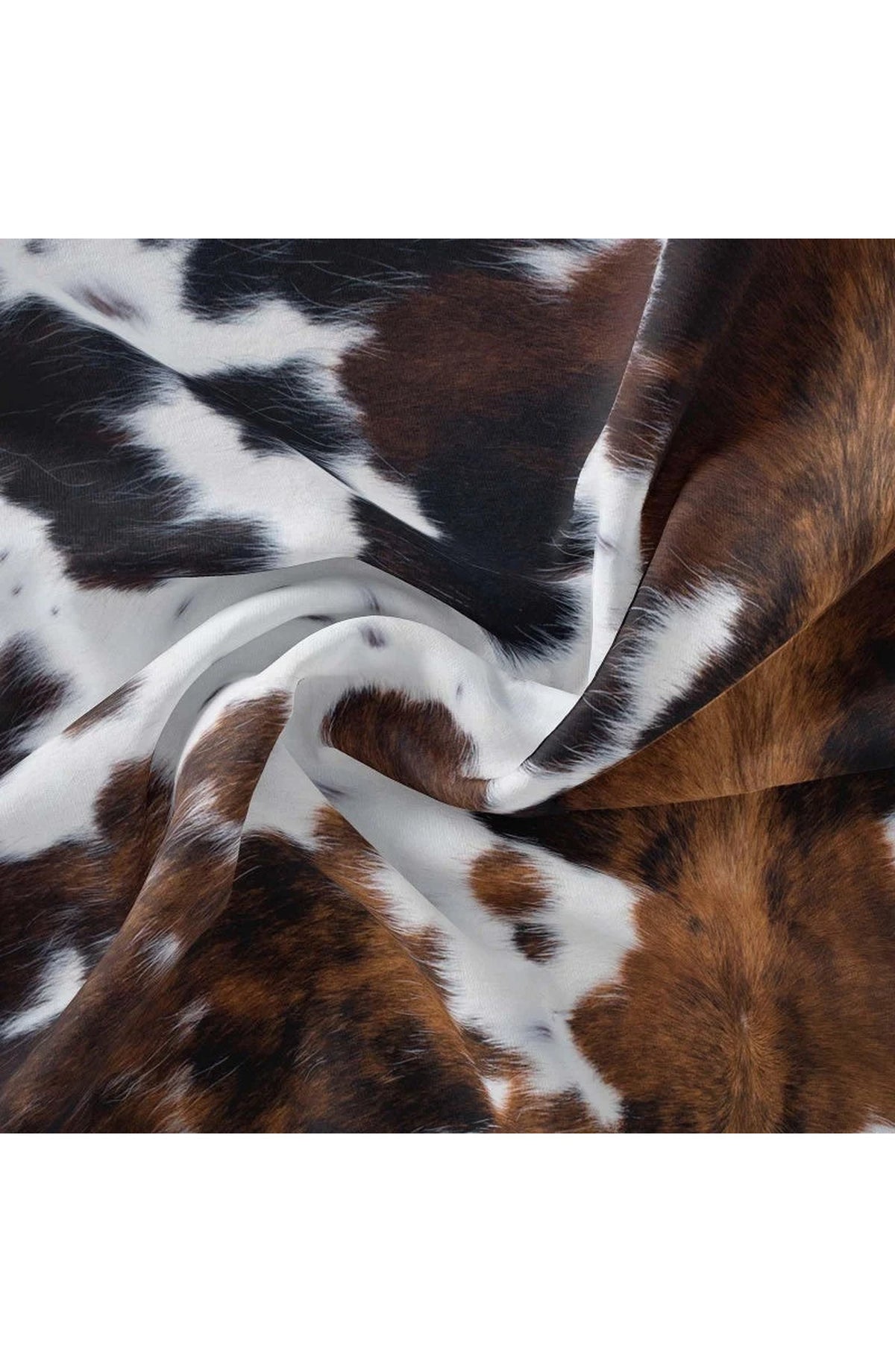 Cowhide Print Duvet Cover Set - Soft Polyester Bedding, 2 & 3 Piece