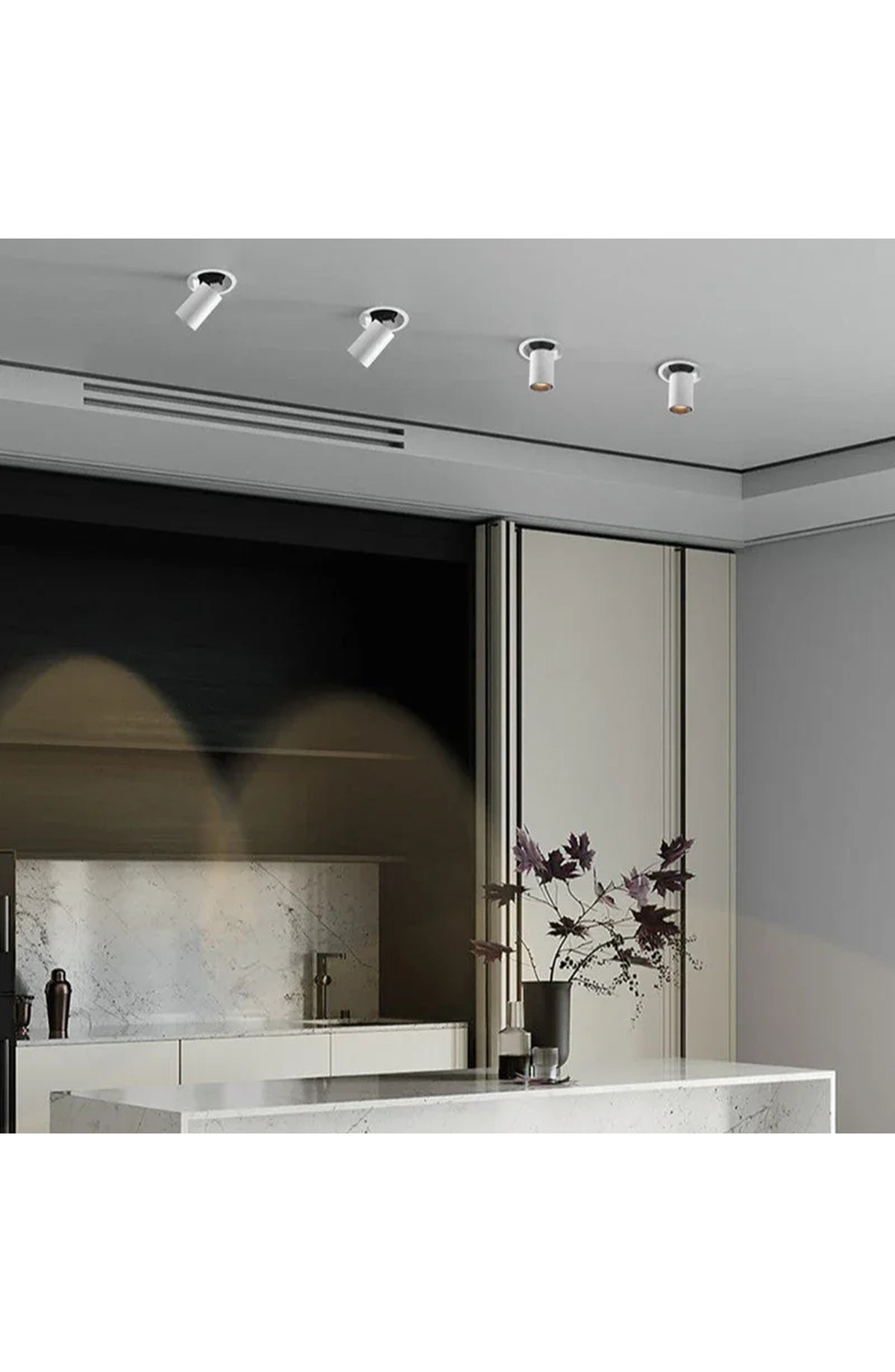 Adjustable LED Recessed Downlight - Dimmable, Die-Cast Aluminum