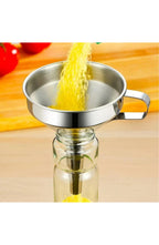 Stainless Steel Funnel with Strainer, 304 Kitchen Funnel Set – 3 Sizes