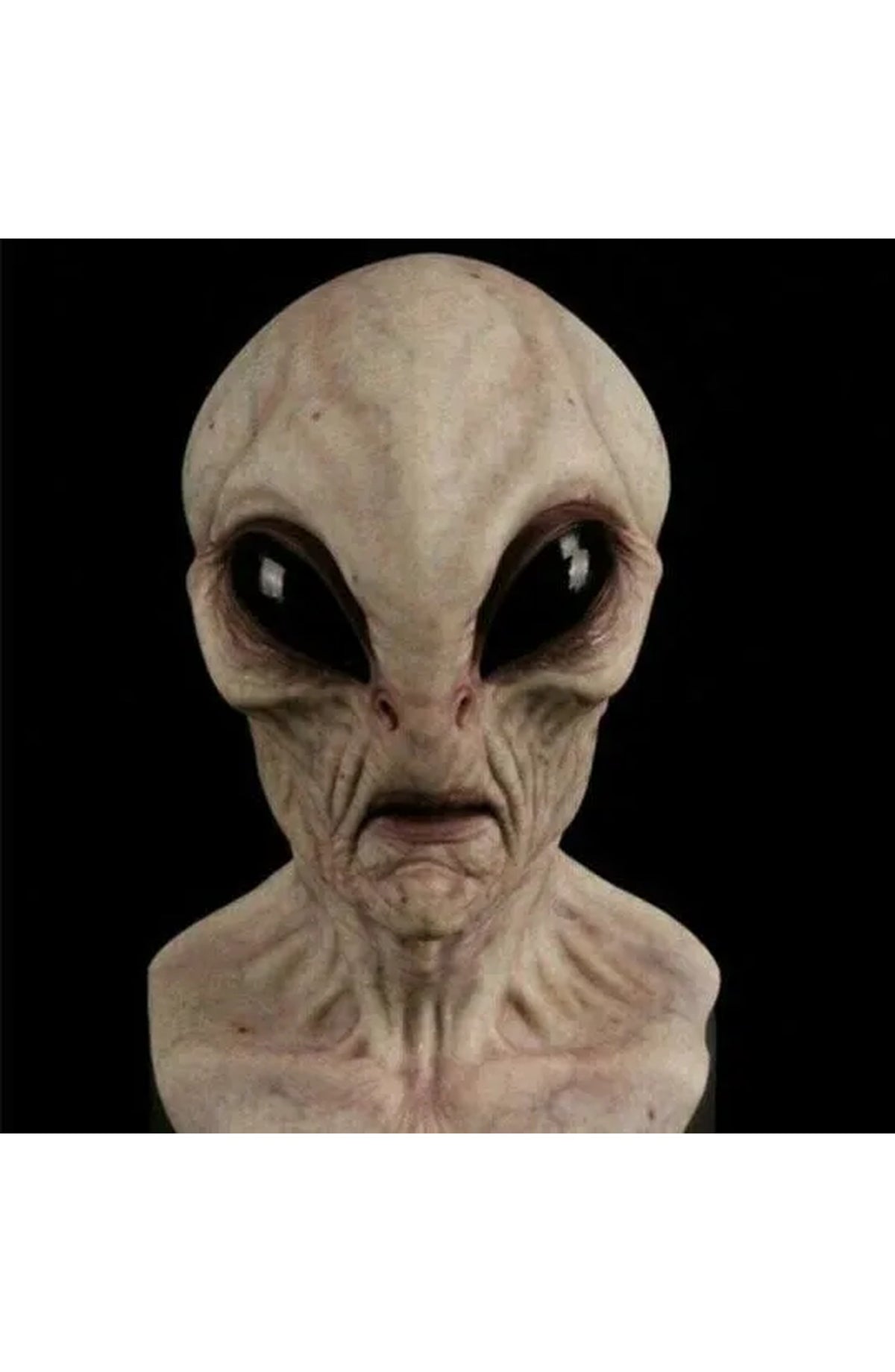 Alien Head Mask - Full Head Halloween Costume Mask