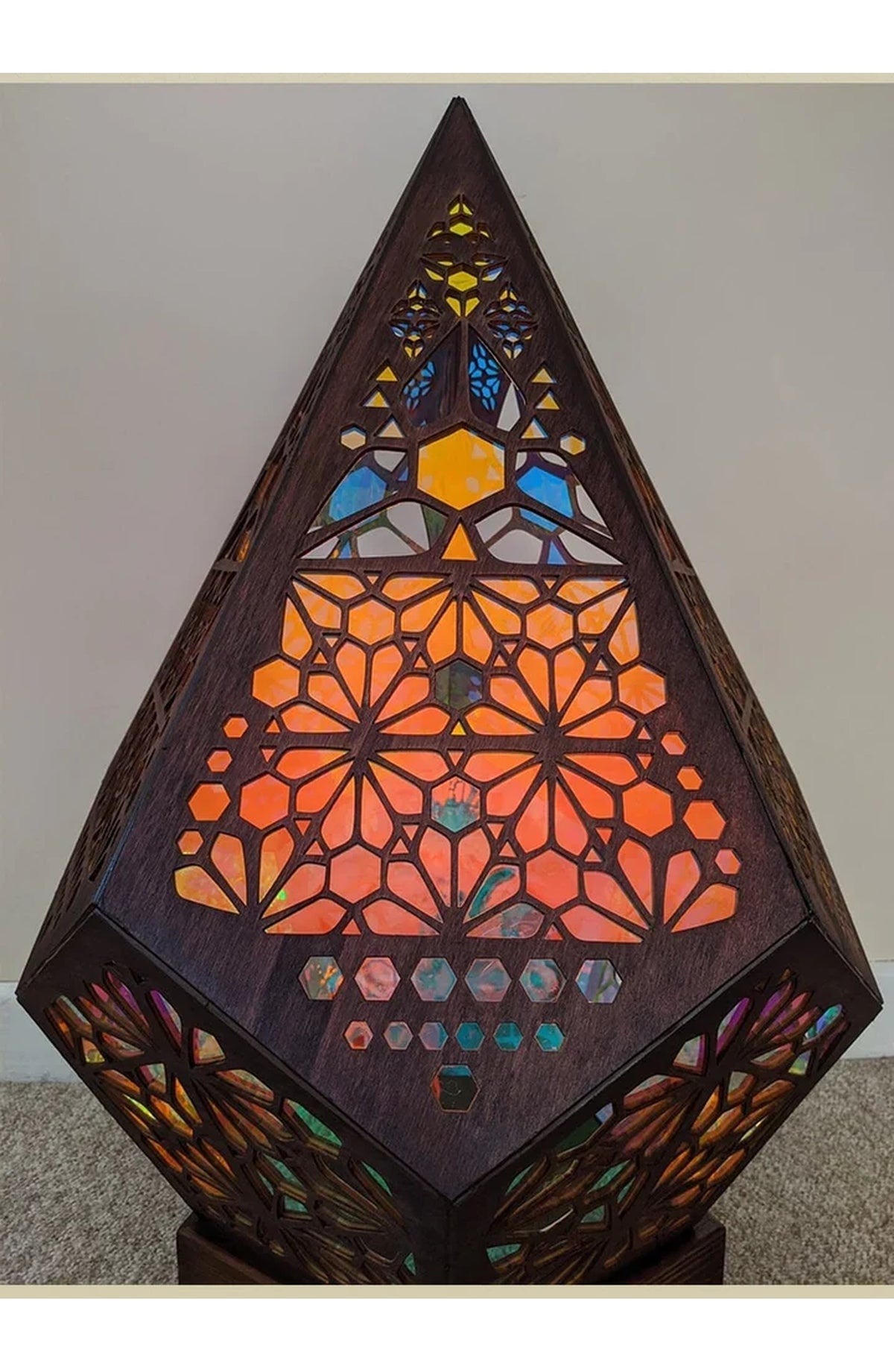 Bohemian Projection Lamp - Patterned Colour Night Light
