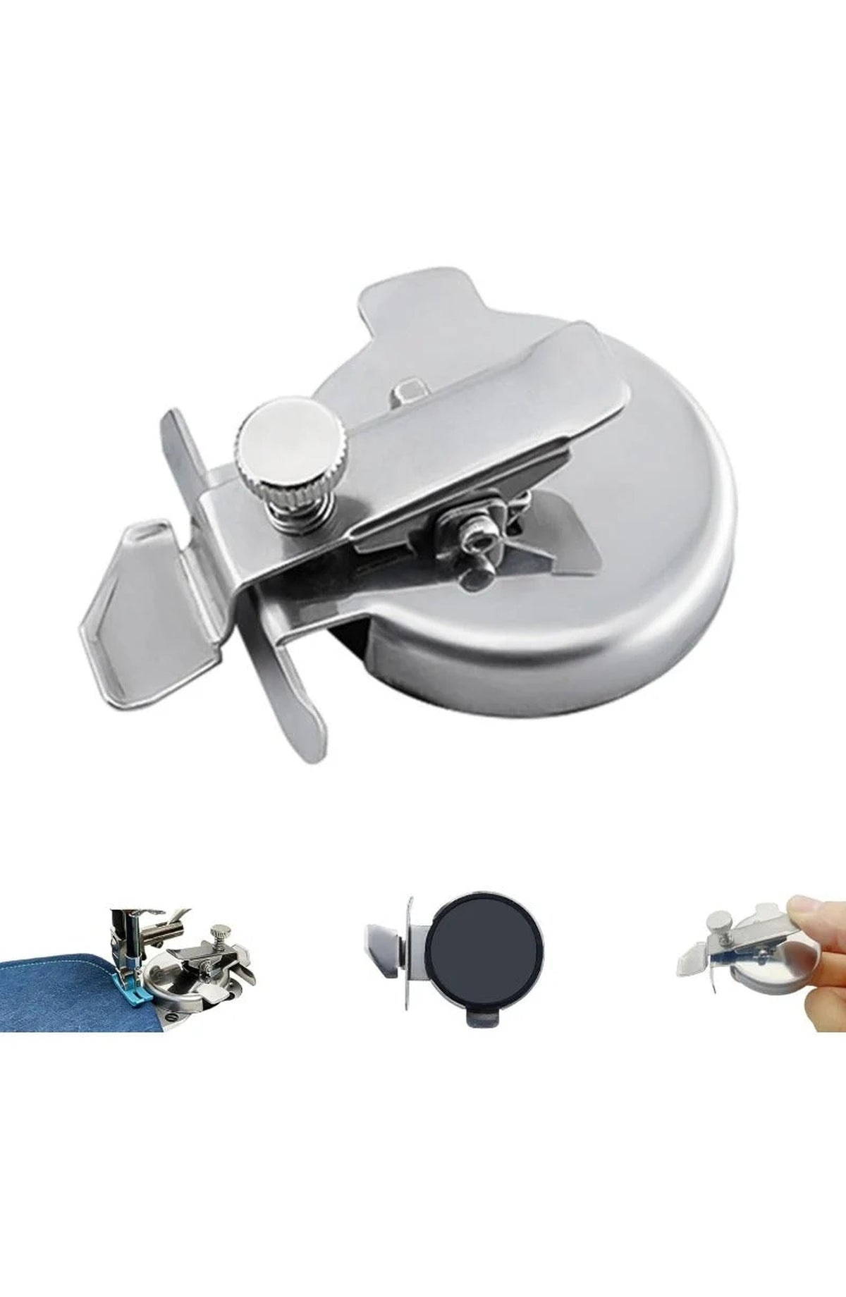 Magnetic Seam Guide for Sewing Machines - Adjustable