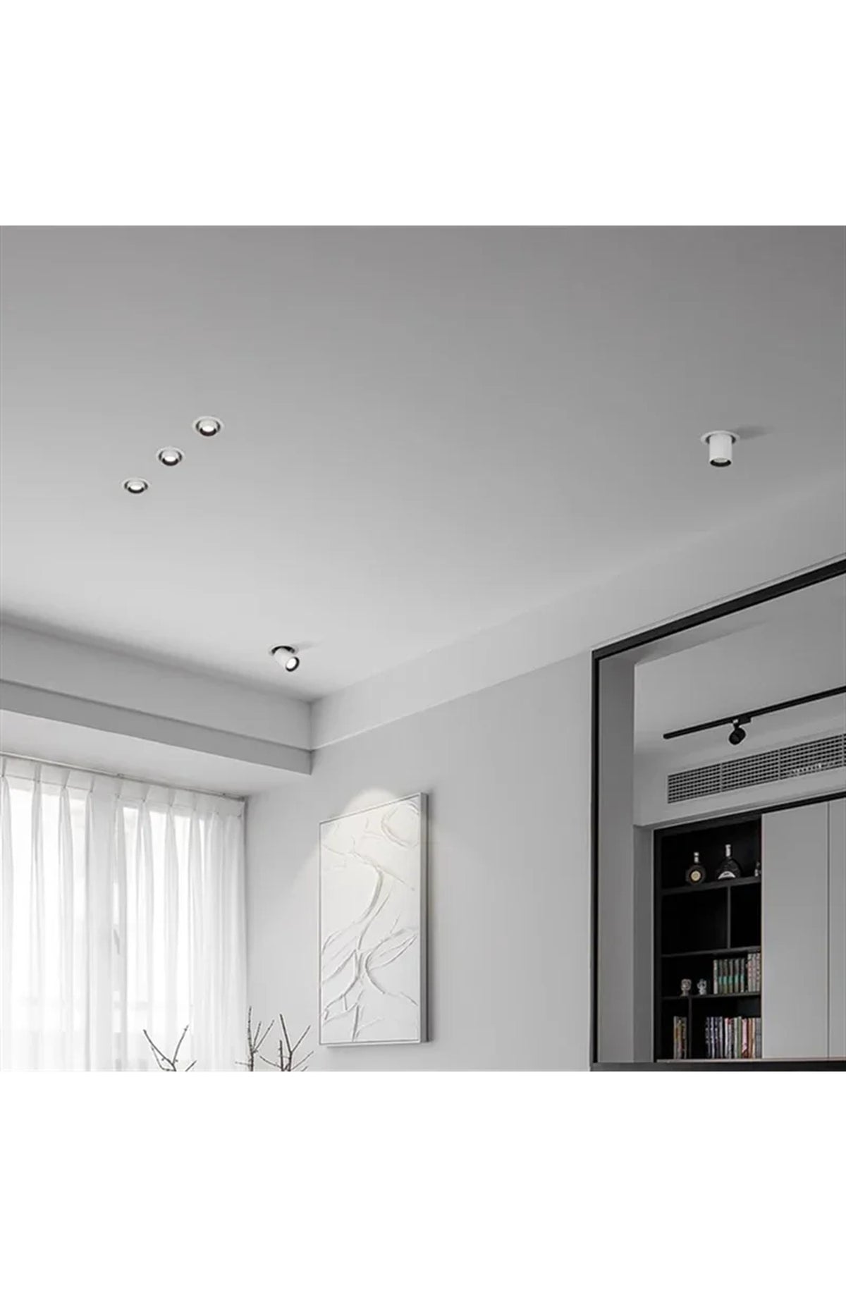 Adjustable LED Recessed Downlight - Dimmable, Die-Cast Aluminum