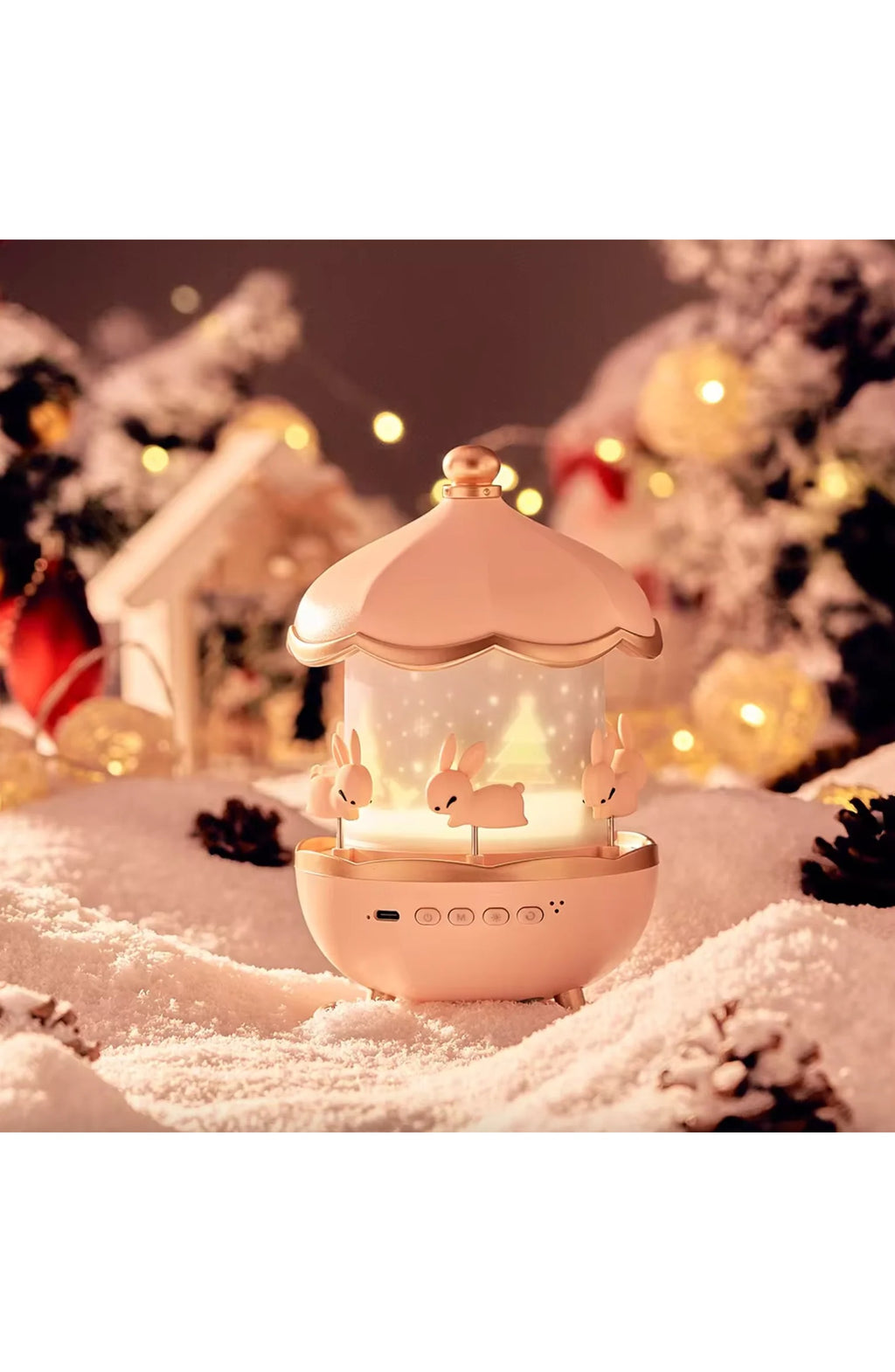 Kids Projector Night Light - 12 Themes, Bluetooth Music