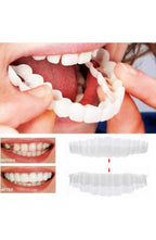 Cosmetic Teeth Cover, Upper and Lower Smile Veneer Set for Photos