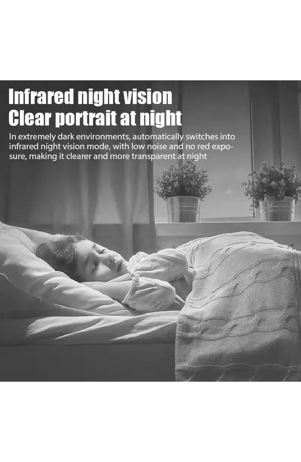 Indoor Security Camera with Night Vision, WiFi - view 7