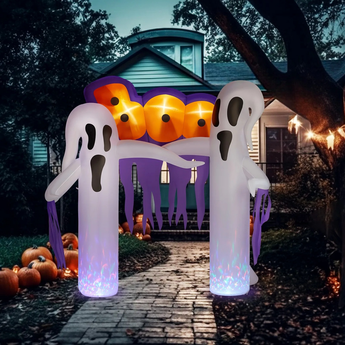 Inflatable Halloween Ghost Archway