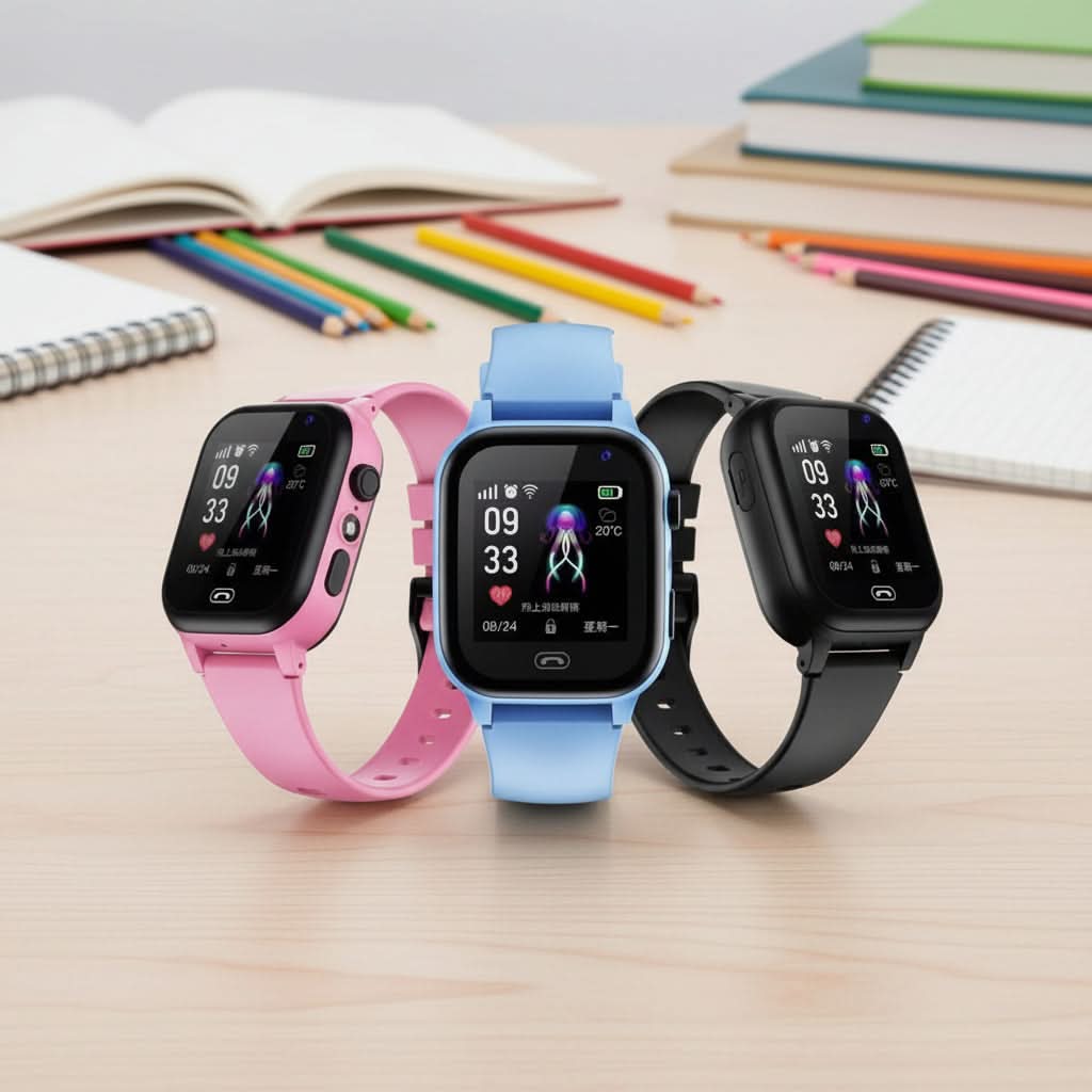 Kids GPS Watch with SOS Button, Smart Tracker Watch for Children