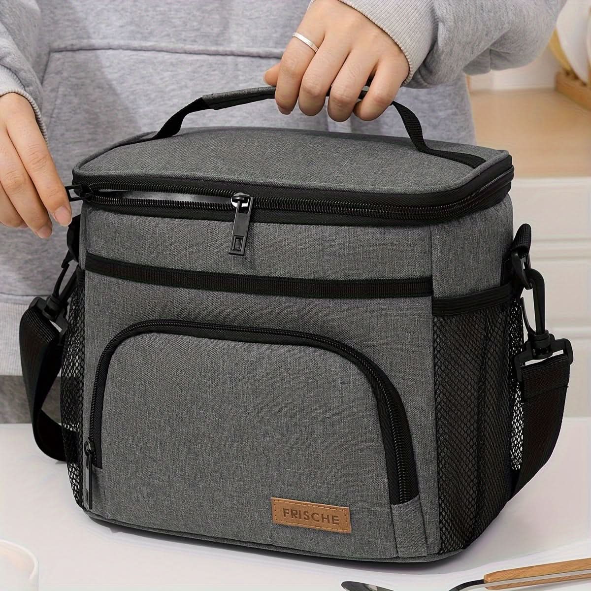 Large Insulated Lunch Tote Bag