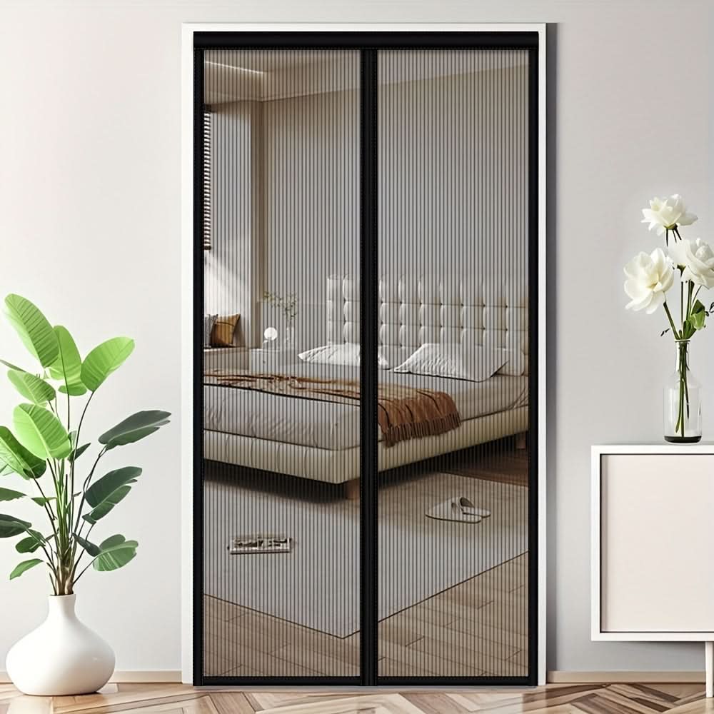Magnetic Screen Door, Mesh Mosquito Net Curtain, Self-Closing – 20 Sizes