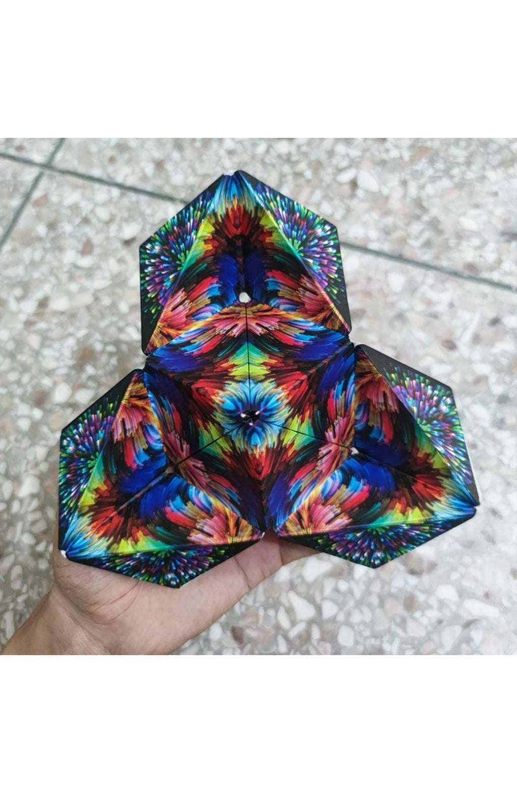 Magnetic Shape-Shifting Puzzle Cube | 36 Magnets Fold One 2.36 In Cube into Over 70 Shapes, Combine for More | Ages 8 and Up