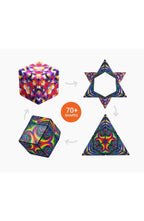 Magnetic Shape-Shifting Puzzle Cube | 36 Magnets Fold One 2.36 In Cube into Over 70 Shapes, Combine for More | Ages 8 and Up