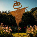 Metal Scarecrow Halloween Yard Decoration