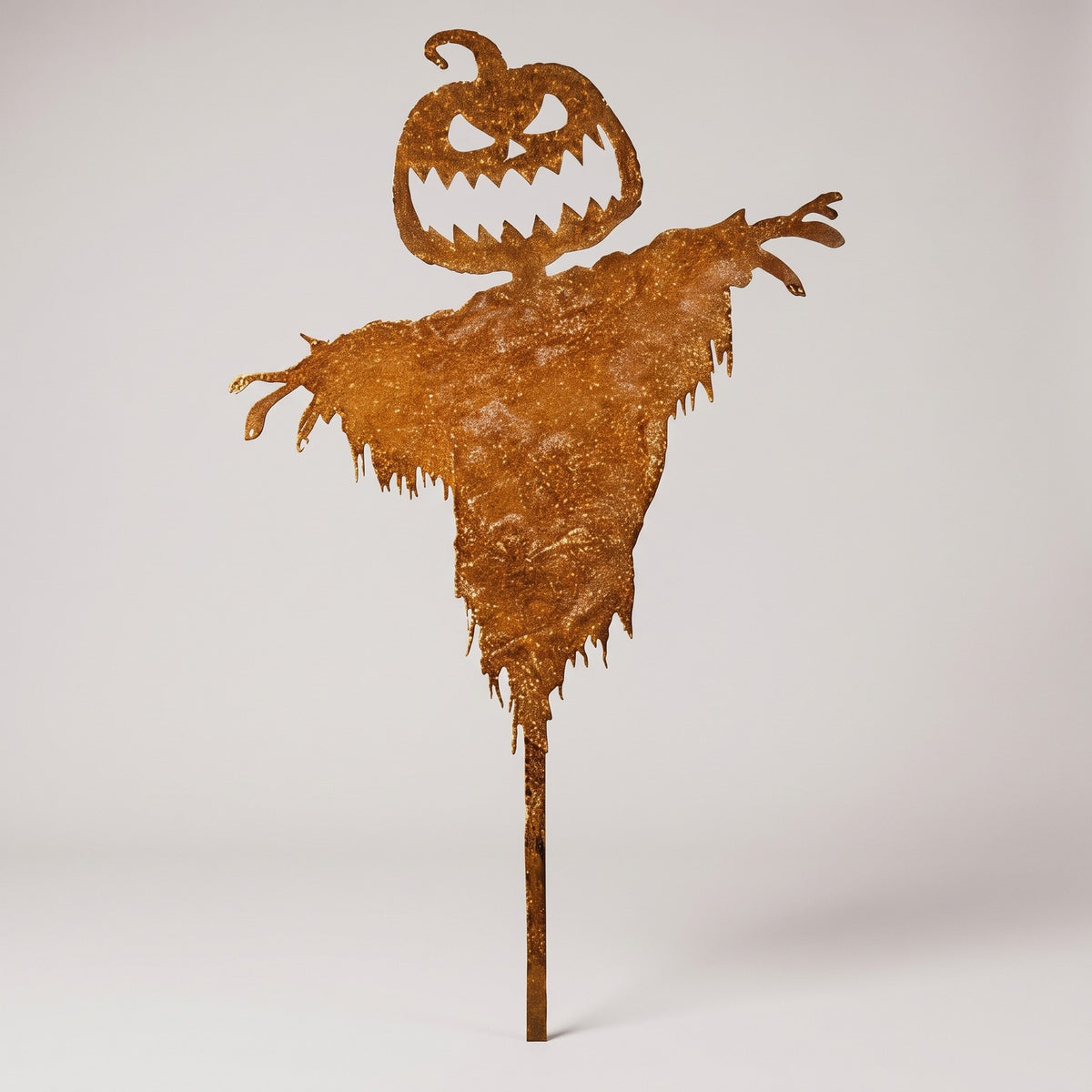 Metal Scarecrow Halloween Yard Decoration