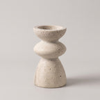 Natural Marble & Travertine Candle Holders | Small or Large