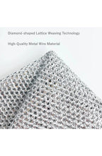 Non-Scratch Wire Dishcloth | Nylon Mesh Scrub Cloth That Rinses Clean and Dries Fast | For Dishes, Pots, Pans and Countertops