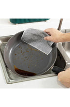 Non-Scratch Wire Dishcloth | Nylon Mesh Scrub Cloth That Rinses Clean and Dries Fast | For Dishes, Pots, Pans and Countertops