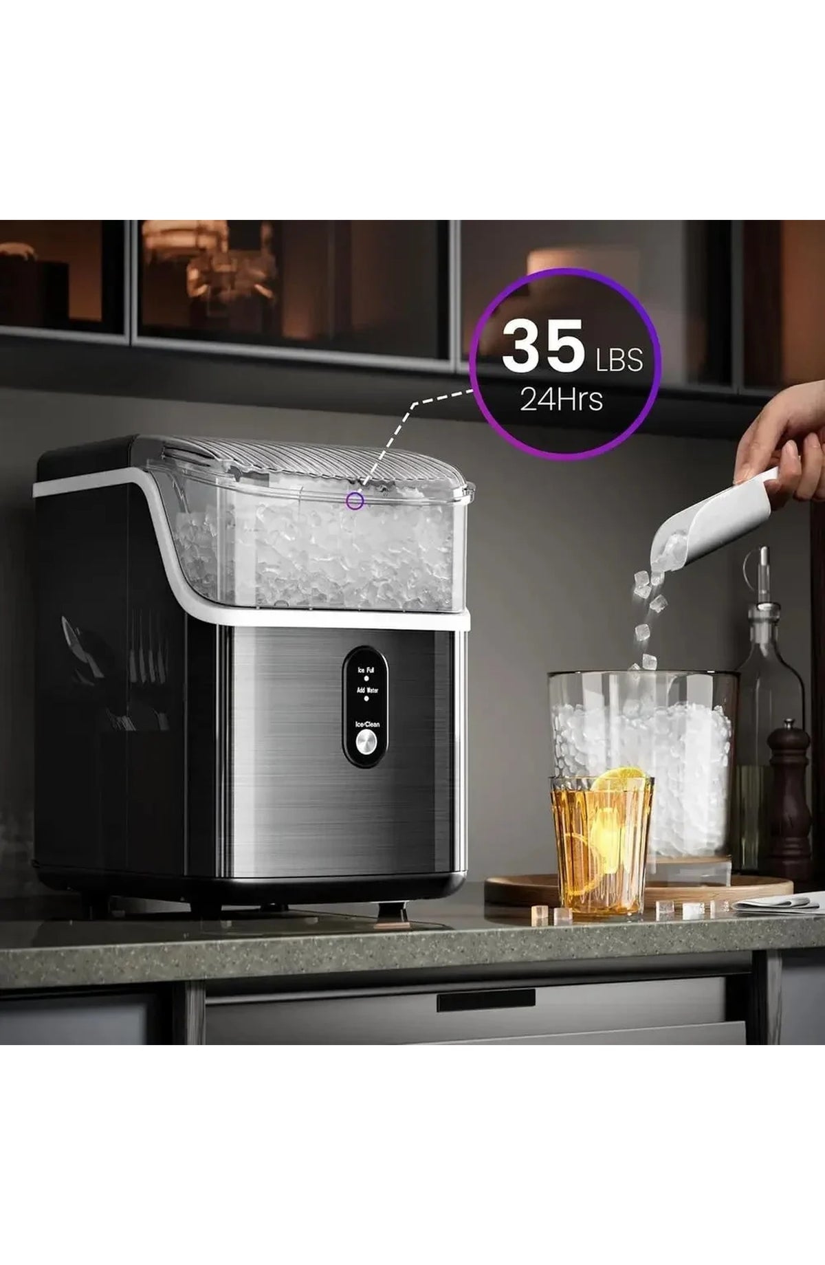 Nugget Ice Maker Portable Countertop - view 2