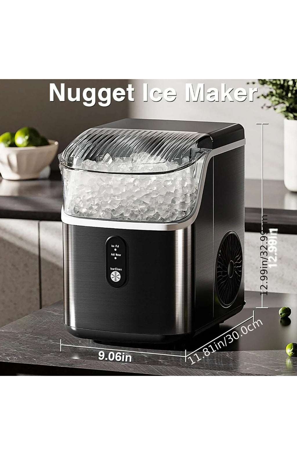 Portable Nugget Ice Maker for Countertops - view 4
