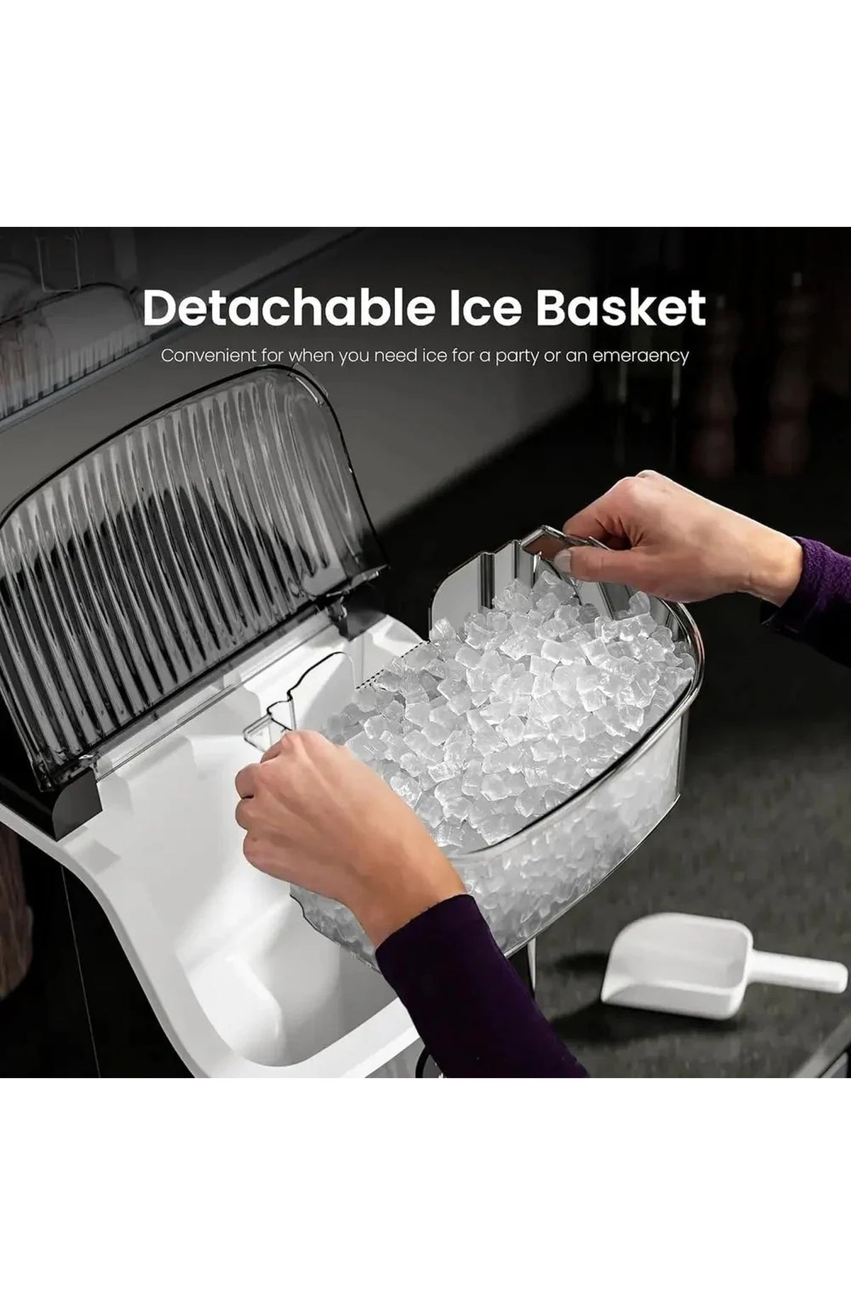 Nugget Ice Maker Portable Countertop - view 5
