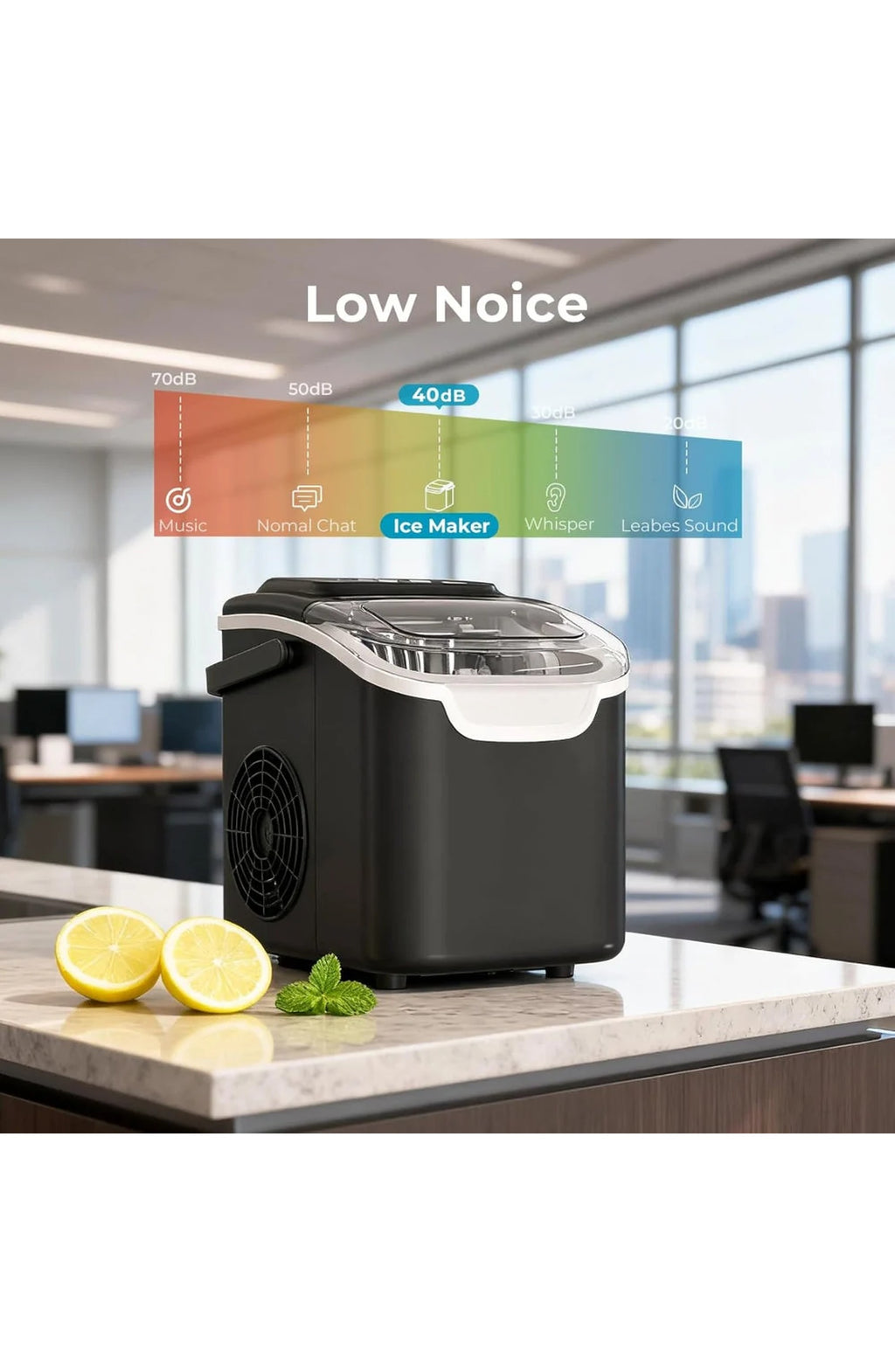 Portable Nugget Ice Maker for Countertops - view 6