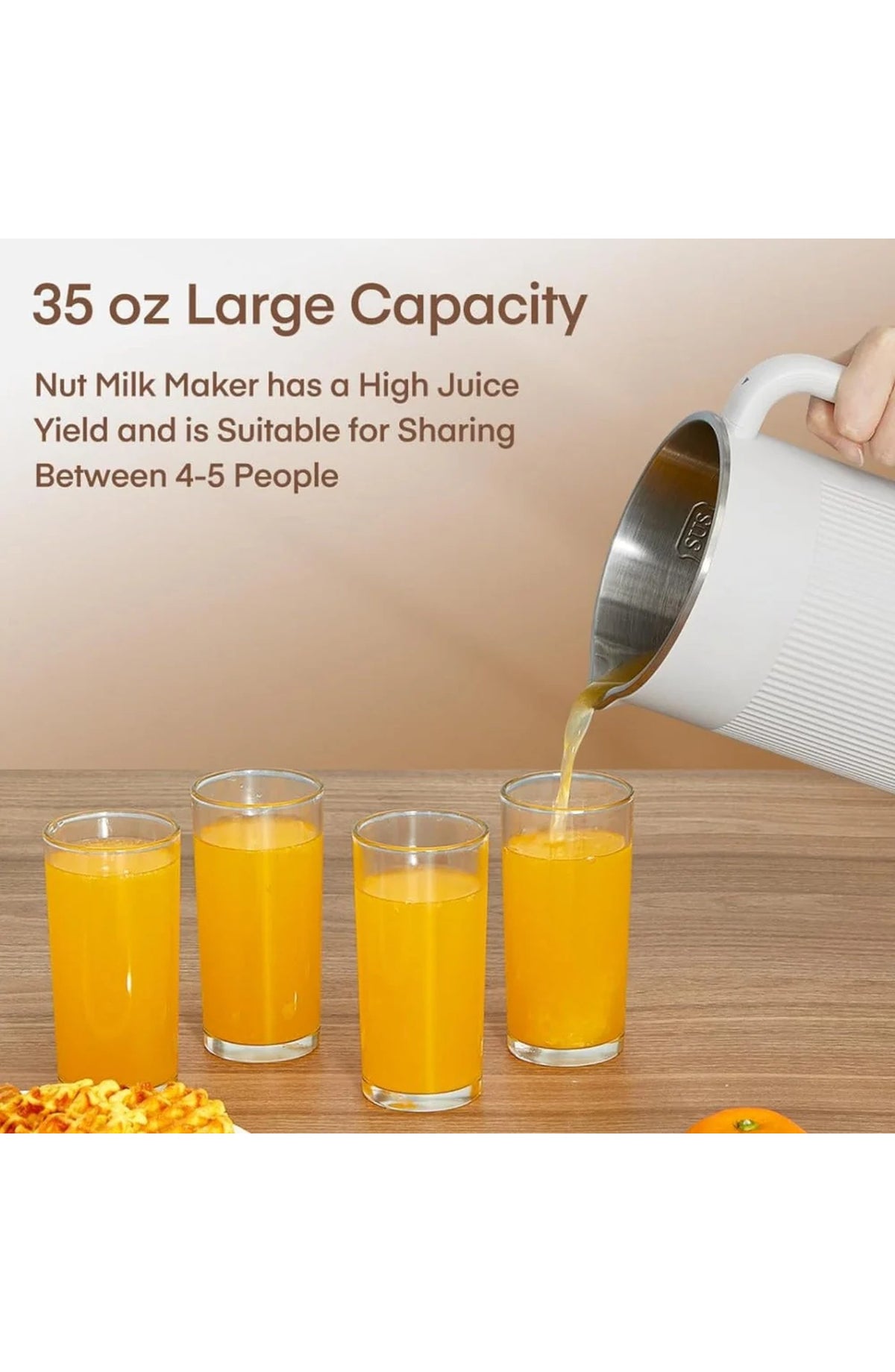 Nut Milk Maker Multi-Function 35oz - view 3