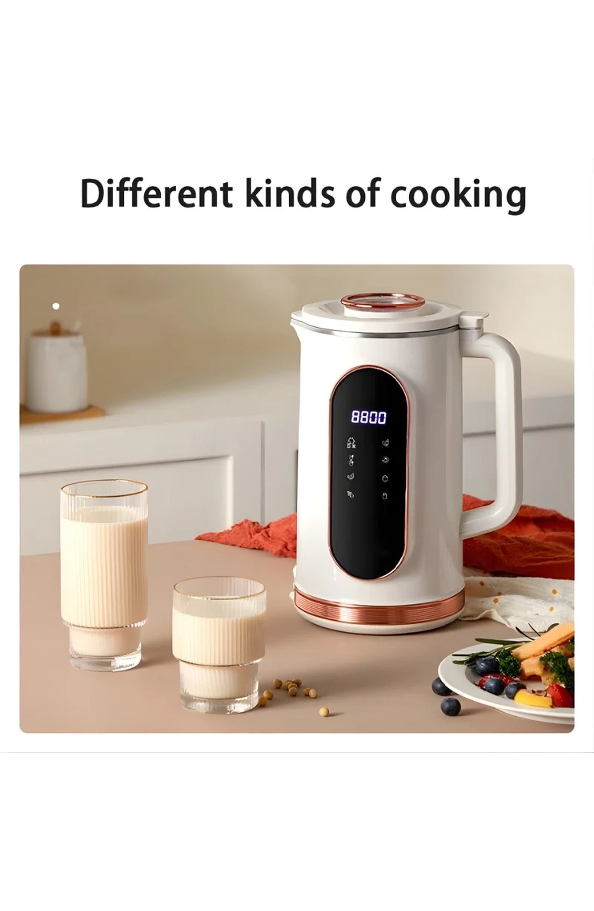 Nut Milk Maker Machine, Stainless Steel - view 4