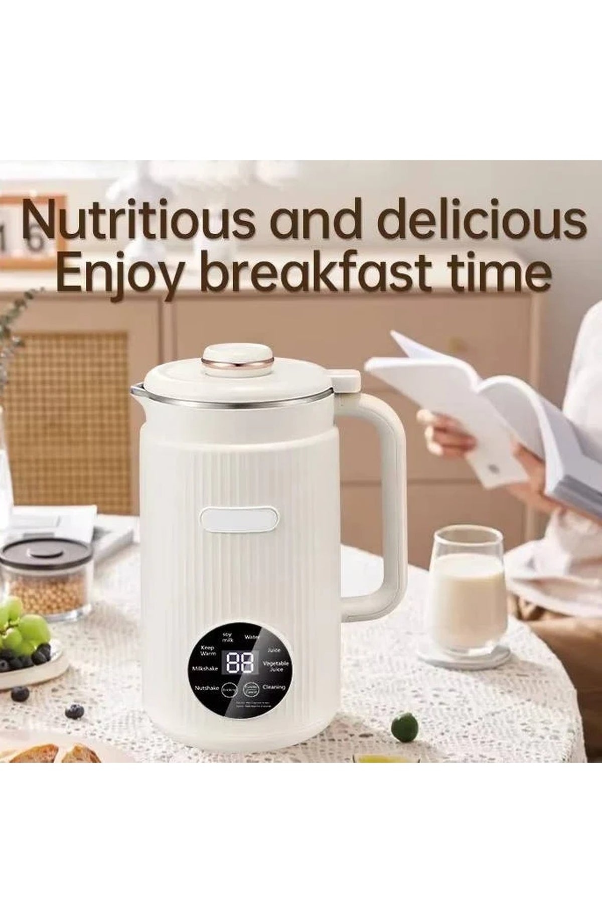 Nut Milk Maker Machine, 9 Programs - view 3