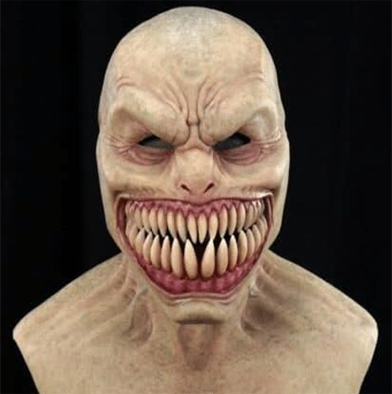 Old Man Halloween Mask, Full Face Latex Mask for Cosplay – 4 Styles