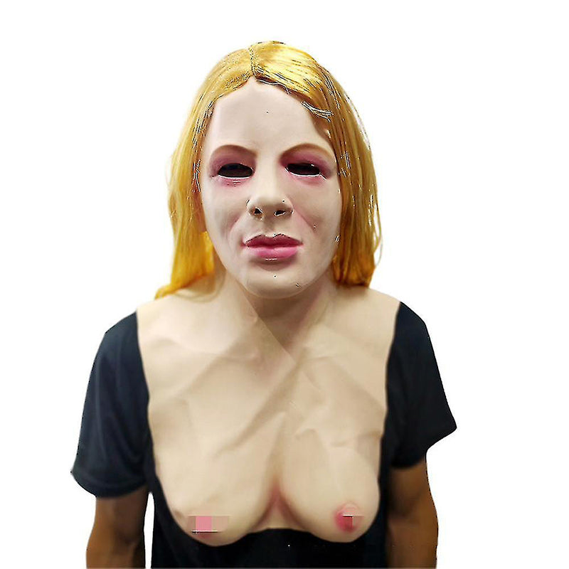 Old Man Halloween Mask, Full Face Latex Mask for Cosplay – 4 Styles